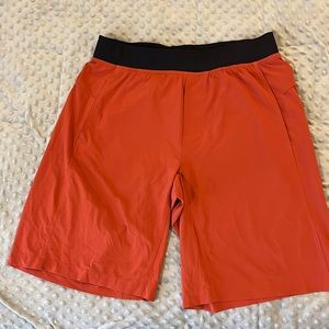 Lululemon burnt Orange shorts